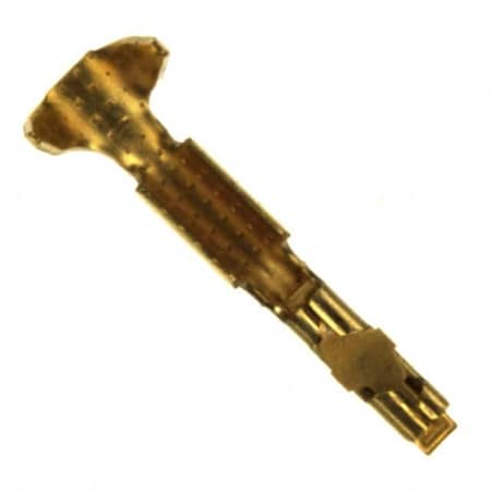 Fci Connector Accessory, 0.036In Min Cable Dia, 0.103In Max Cable Dia, Contact, Brass 48235-000LF